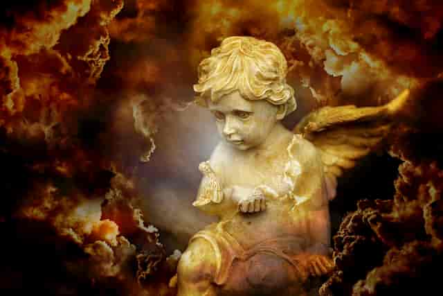 Cherub Angel and the Angelic Realm