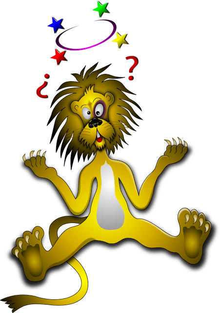 Discombobulated and Confused Lion