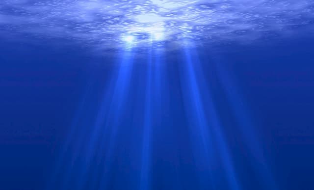 Underwater Light Rays - Like Spirit Attributes