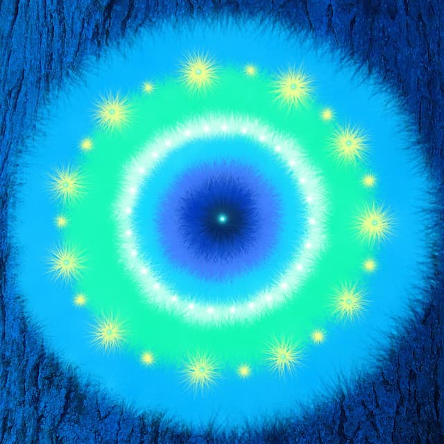Mandala Blue Healing Energies