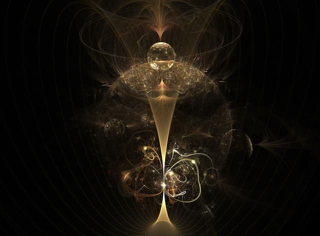 Fractal golden image of Quantum Spiritual Changes